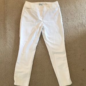 White House Black Market white pants